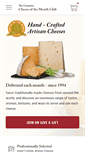 Mobile Screenshot of cheesemonthclub.com